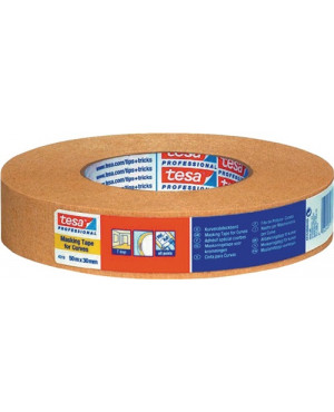 Kreppband tesakrepp® 4319 sta.gekreppt hellbraun L.50m B.30mm Rl.
