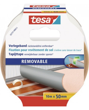 Doppelseitiges Verlegeband 55731 L.10m B.50mm Rl.TESA