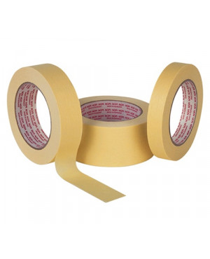 Allzweckkrepp NOPI® 4349 leicht gekreppt hellbeige L.50m B.25mm TESA