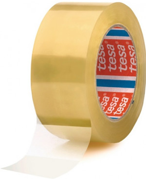 Verpackungsklebeband PP tesapack® 4280 farblos L.66m B.50mm Rl.