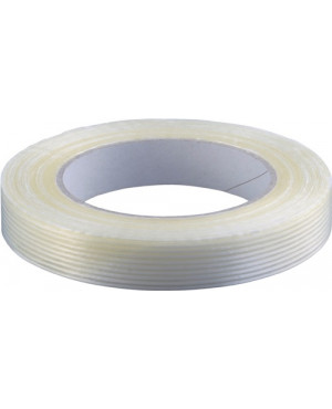 Filamentband farblos L.50m B.25mm Rl.