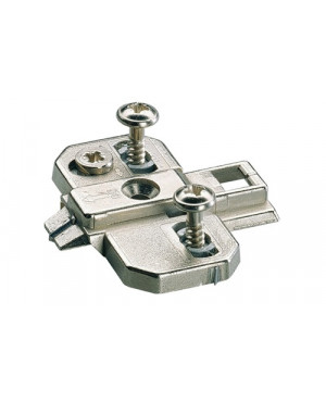 Kreuzplatte Sys.9000 Intermat Zinkdruckg.vern.0mm vormont.holzschr.