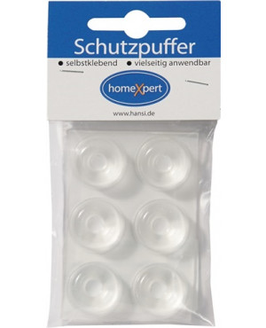Schutzpuffer Clear 22,3mm Ku.transp.Sofo selbstkl.