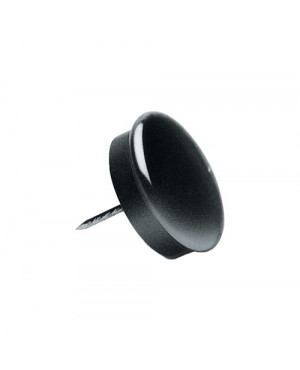 Möbelgleiter 20mm Fe Gummieinlage m.Stift