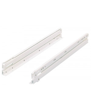 Überauszug FR 6142 STA pulverbesch.weiß L.650mm 50kg Hettich