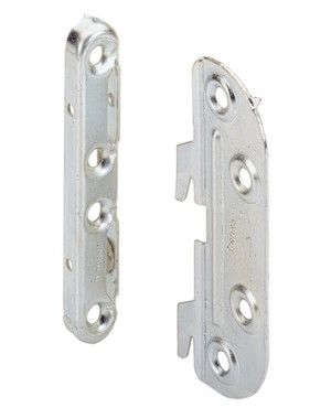 Bettverbindungsbeschlag Stahlverzinkt 3 Hak.130mm HETTICH