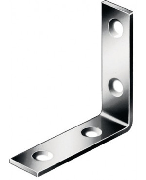 Stuhlwinkel L.80x80mm B.18mm S.2mm STA blau verz.VORMANN