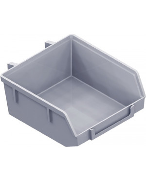 Kunststoff-Minibox Material Ku. weiß B.90mm T.90mm H.40mm Element-System