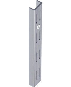 Wandsch. L.1000mm weiß STA zweireihige Lochung Element-System
