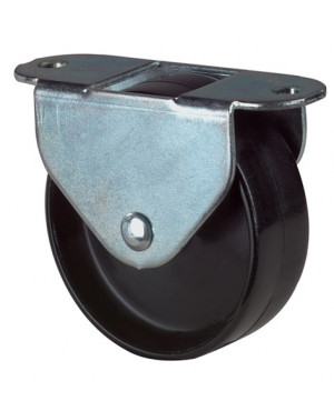 Kastenrolle D.50mm Trgf.60kg Material Ku.m.Platte BS ROLLEN