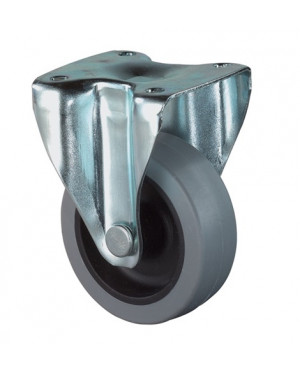 Bockrolle 50mm 35kg Vollgummi