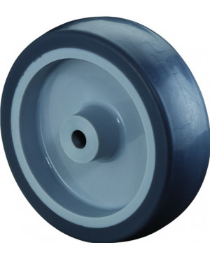 Ersatzrad D.50mm Trgf.40kg Gum.Achs-D.6mm Nabenl.21,5mm