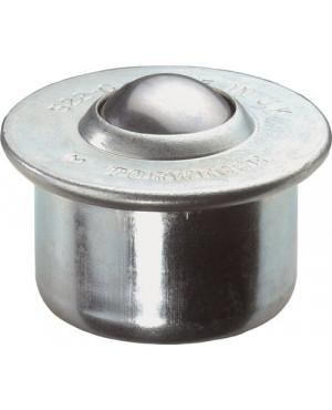 Kugelrolle Stahlkugel D.62mm STA verz.Trgf.600kg