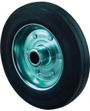 Ersatzrad D.100mm Trgf.70kg Gum.Achs-D.12mm Nabenl.40mm