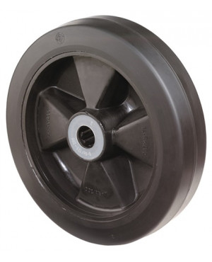 Ersatzrad D.160mm Trgf.250kg Gum.Achs-D.20mm Nabenl.58mm