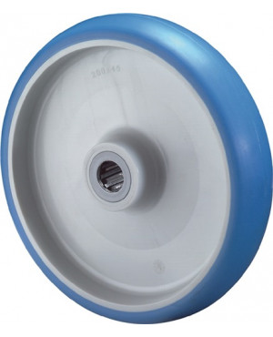 Ersatzrad D.80mm Trgf.70 kgPUR Achs-D.12mm Nabenl.40mm