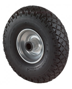 Luftrad D.400mm Trgf.200kg Ersatzrad Rillenprofil Rollenlager BS ROLLEN