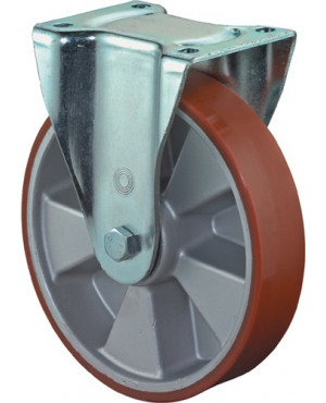 Schwerlast-Bockrolle D.250mm Trgf.1000kg GU 135mm 110mm