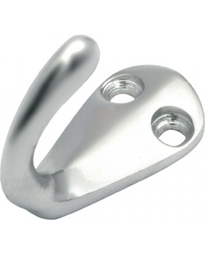 Handtuchhaken 1 Hak.H.42mm B.20mm Alu.pol.