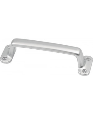 Handgriff L.140mm B.38mm Alu-Guss silberf.elox.Anz.Löcher 4 Hermeta