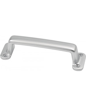 Handgriff L.160mm B.38mm Alu-Guss silberf.elox.Anz.Löcher 4 Hermeta