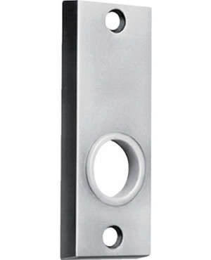 Drücker-Rosette 498 LM. F1/naturf. ktg. Bohrung f. DR AMF