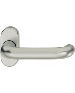 Feuerschutzdrückerlochteil 09 1146 Alu.0105 ger.4-KT.8mm FSB