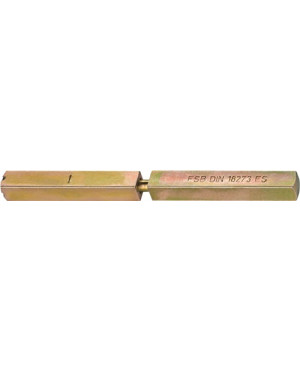Spezialstift 05 0125 4-KT.9mm L.111 Schl.m.geteilter Nuss