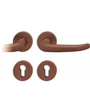 Rosettengrt.12 1023 Bronze 7615 rd.PZ DIN L/R D/D