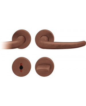 Rosettengrt.12 1023 Bronze 7615 rd.WC-R8 DIN L/R D/D