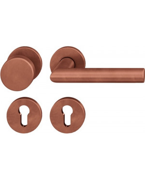 Rosettengrt.12 1076 Bronze 7615 rd.PZ DIN L/R fl.D/K