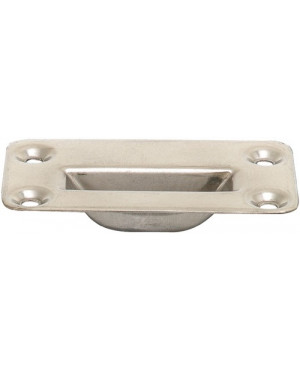 Bodenschließmulde 9009 Treibriegelverschlüsse 100 x 56 x 20mm BKS