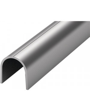 Fingerschutzprofil Bands.BU-16 L.1000mm Bands.edelstahlfarben elox.
