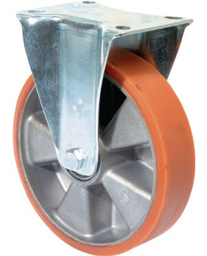 Bockrolle 125mm 450kg Guß-PUR 138 x 110mm