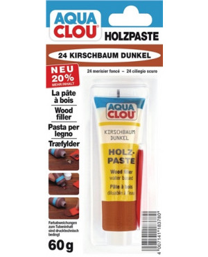 Holzpaste Farbe 24 kirschbaum dunkel 60g Tube CLOU
