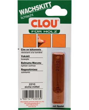 Wachskittstangen Farbe 2210 eiche mittel 15g Bl.CLOU