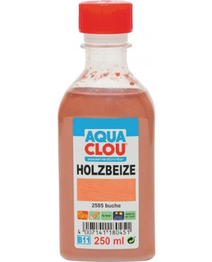 Holzbeize B11 2585 buche flüssig 250 ml Flasche AQUA CLOU