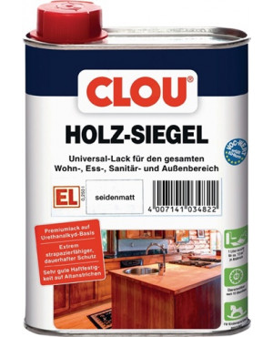 Holzsiegel EL farblos seidenmatt 250 ml Dose CLOU