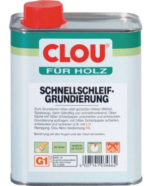 Schnellschleifgrundierung G1 250 ml Dose CLOU
