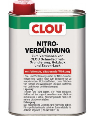 Nitroverdünnung V2 250 ml Dose CLOU