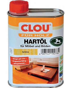 Hartöl farblos 250 ml Dose CLOU