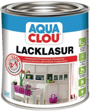Lacklasur L17 COMBI Farbe 06 mahagoni 375 ml Dose AQUA CLOU