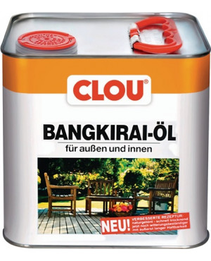 Bangkirai-/Douglasienöl naturgetönt 2,5l Dose CLOU
