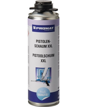 1K-Pistolenschaum XXL 500 ml B2 grau o.Einweghandschuhe Dose PROMAT CHEMICALS