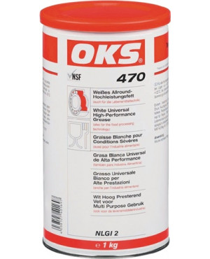 Allroundhochleistungsfett 470 weiß NSF H2 1000g Dose OKS