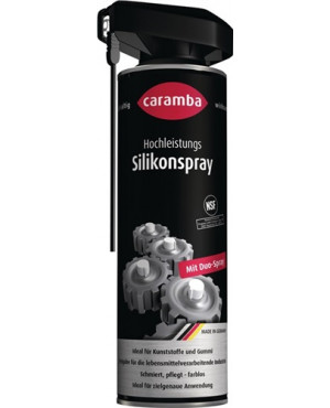 Hochl.Silikonspray farblos NSF H2 500 ml Spraydose Duo-Spray CARAMBA
