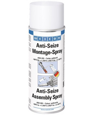 Montagepaste Anti-Seize 400 ml anthrazit Spraydose WEICON