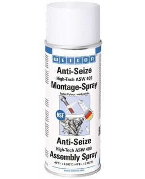 Montagepaste Anti-Seize High-Tech 400 ml weiß NSF Spraydose WEICON