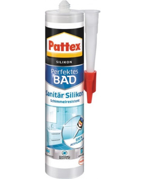 Sanitär-Silikon Dusche & Bad transp.300 ml Kartusche PATTEX