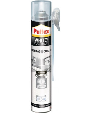 1K-Montageschaum White Line PUW75 750 ml B2 weiß m.Einweghandschuhe Dose PATTEX